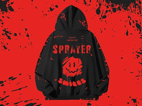 sprayer hoodie